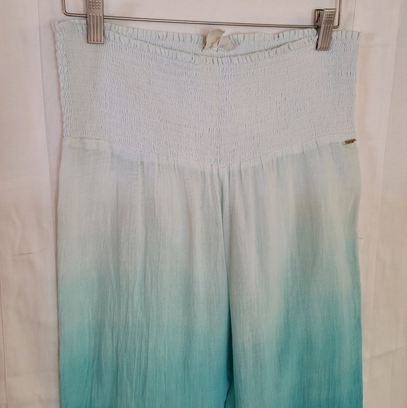 Roxy women's blue and white ombre beach pants size M - Picture 7 of 8